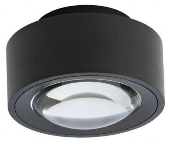 Mennyezeti Lámpa ANTIDARK, dimmable, Fekete, Nappali, Alumínium