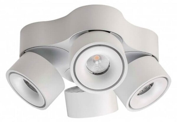 Mennyezeti Lámpa ANTIDARK, dimmable, Fehér, Nappali, Fém