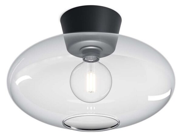 Bullo Mennyezeti Lámpa XL Ø38 Matt Black/Clear - Belid