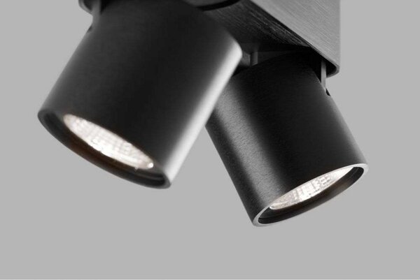 Mennyezeti Lámpa LIGHT-POINT, dimmable, Fekete, Nappali, Alumínium