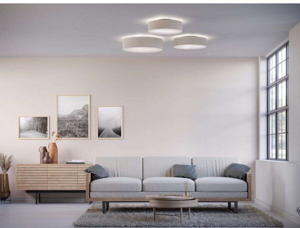 Mennyezeti Lámpa Belid, dimmable, Fehér, Nappali, Szövet / Textília