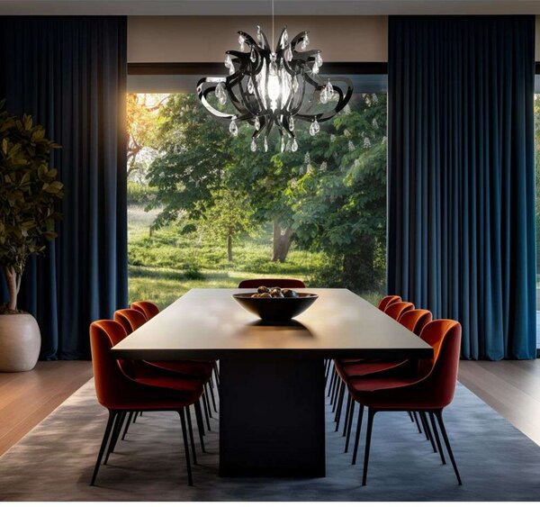 Lillibet Függőlámpa Black/Transparent - SLAMP