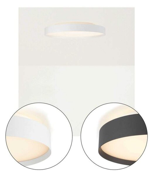 Mennyezeti Lámpa Halo Design, dimmable, Fehér, Hálószoba, Műanyag