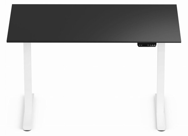 Elektromosan állítható magasságú íróasztal 120x67cm fekete / fehér | LVN System Control Flex+