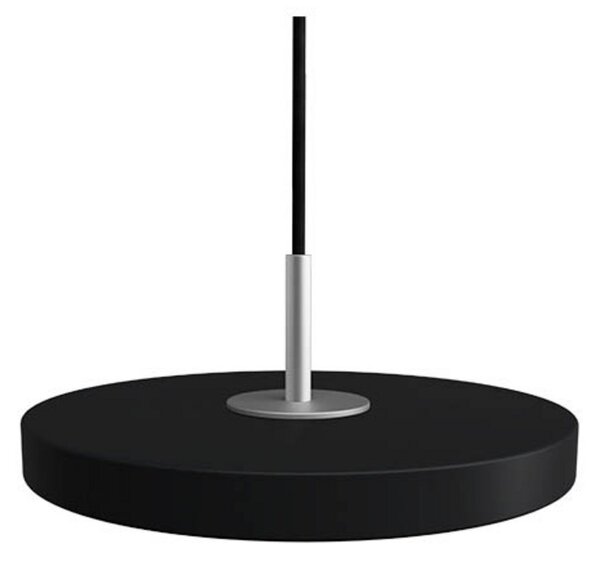 Asteria Függőlámpa Micro Black/Steel Top - UMAGE