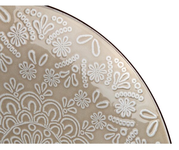 Banquet formájú lapos tányér készlet 27 cm, 6 db