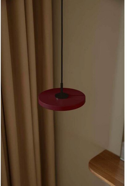 Asteria Függőlámpa Micro Ruby Red/Steel Top