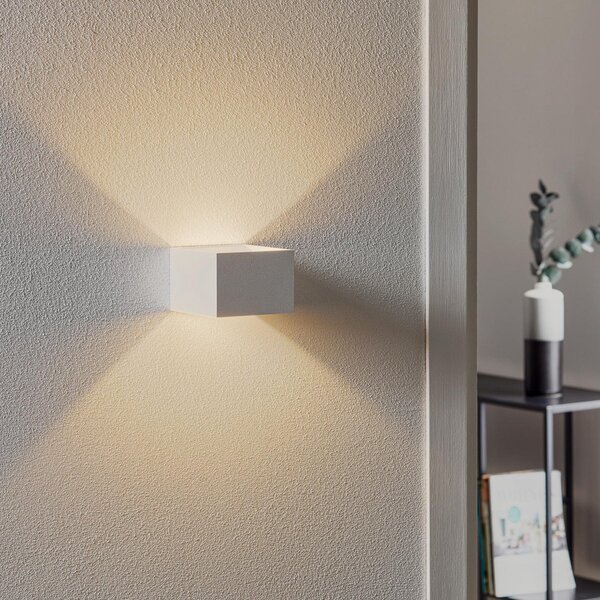 Fali Lámpa SLV, Logs In, dimmable, Fehér, Folyosó, Fém, Modern
