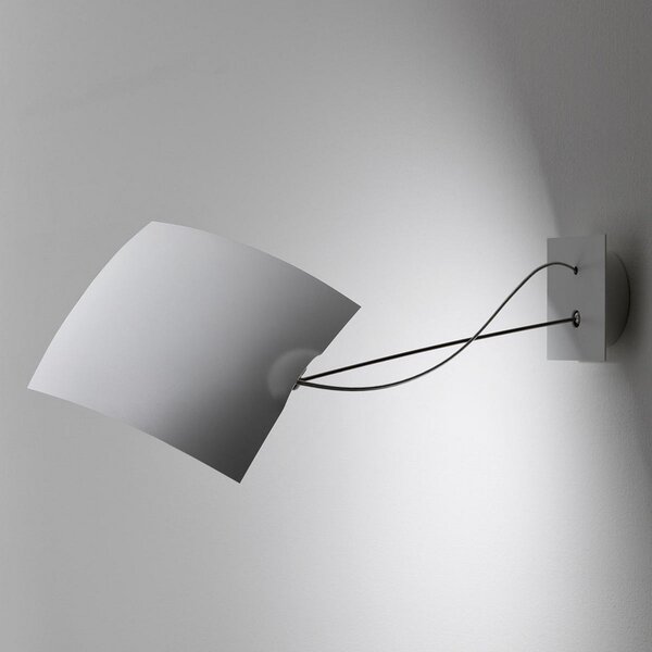 Fali Lámpa Ingo Maurer, 18 x 18, dimmable, Fehér, Nappali, Fém, Dizájn