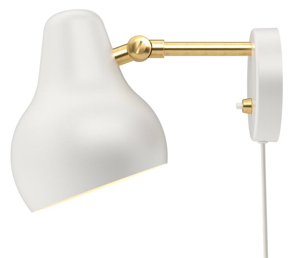 Fali Lámpa Louis Poulsen, VL38, dimmable, Fehér, Nappali, Fém, Dizájn
