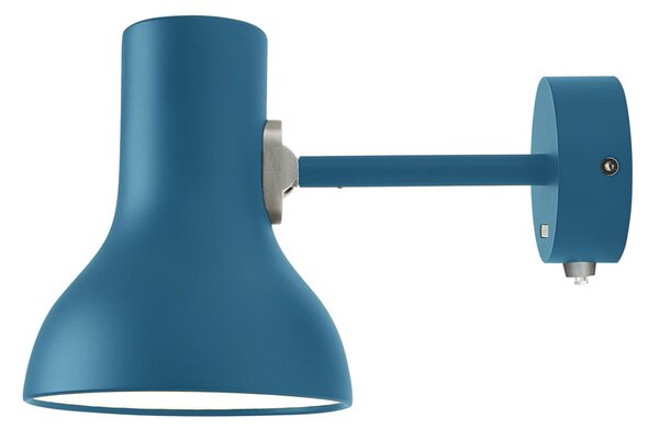 Fali Lámpa Anglepoise, Type 75 Mini, dimmable, Kék, Nappali, Fém, Dizájn