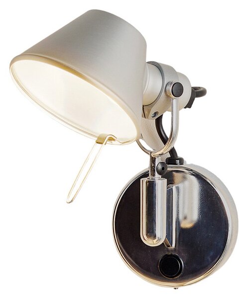 Fali Lámpa Artemide, Tolomeo Micro Faretto, dimmable, Fémes, Nappali, Fém, Dizájn