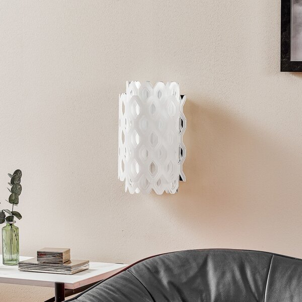 Fali Lámpa Slamp, Charlotte, dimmable, Fehér, Nappali, Műanyag, Dizájn