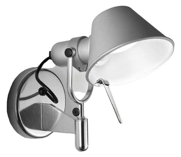 Fali Lámpa Artemide, Tolomeo Faretto, Fémes, Nappali, Fém, Dizájn