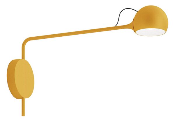 Fali Lámpa Artemide, Ixa, dimmable, Sárga, Nappali, Fém, Dizájn