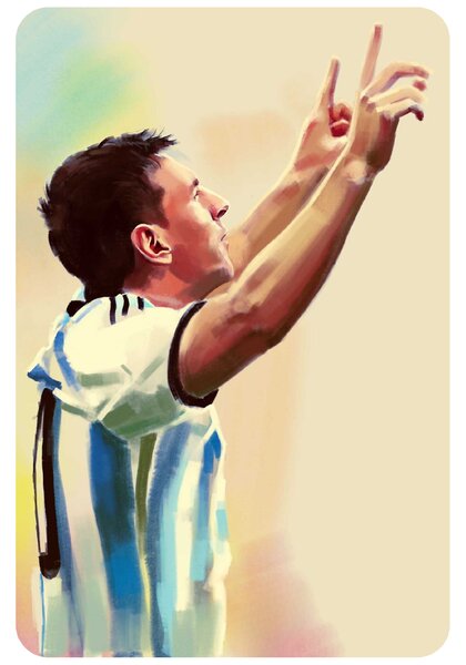 Textil falmatrica "MESSI"