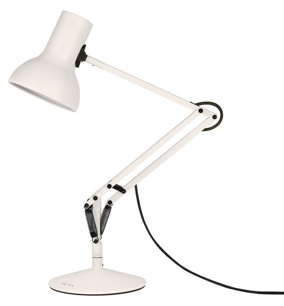 Asztali lámpa Anglepoise, Type 75, Fehér, Nappali, Fém, Dizájn