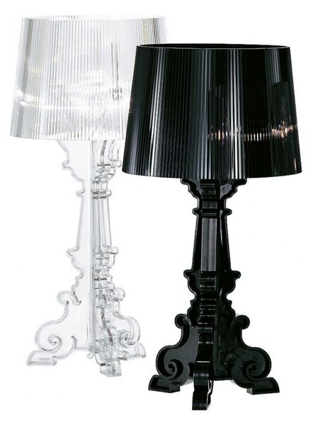 Asztali lámpa Kartell, Bourgie, dimmable, Átlátszó, Nappali, Műanyag, Dizájn