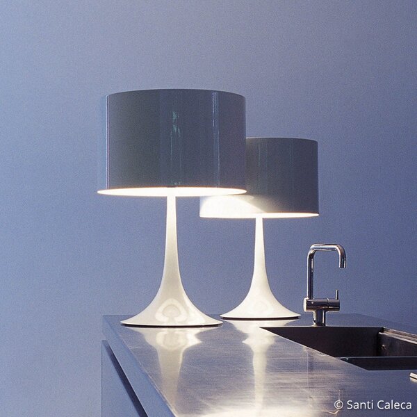 Asztali lámpa FLOS, SPUN, dimmable, Fehér, Nappali, Fém, Dizájn