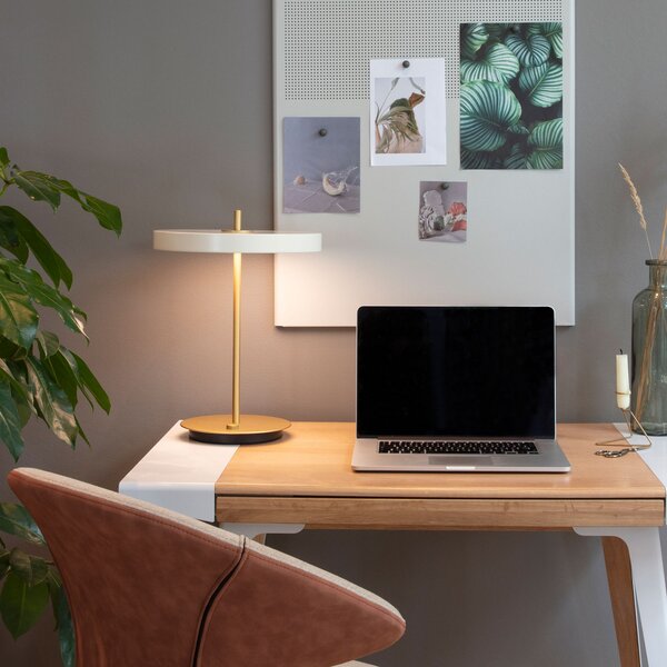 Asztali lámpa UMAGE, Asteria Table, dimmable, Fehér, Nappali, Alumínium, Dizájn