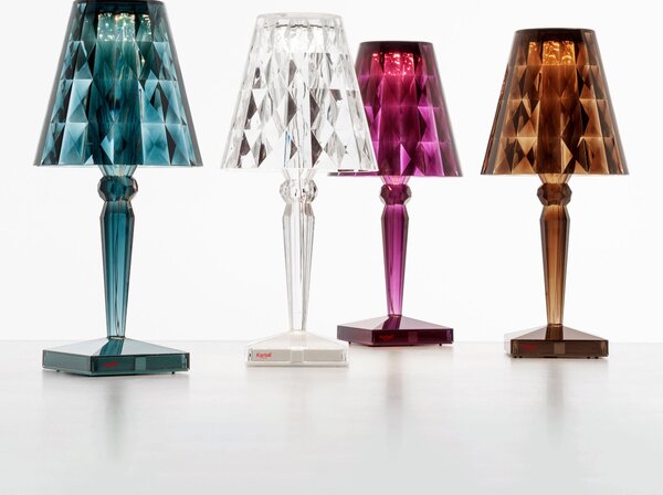 Kültéri Lámpa Kartell, Big Battery, dimmable, Kék, Nappali, Műanyag, Dizájn