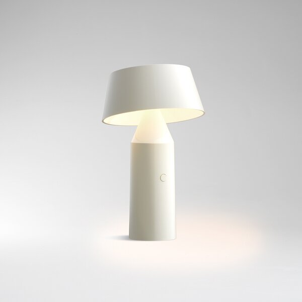 Asztali lámpa MARSET, Bicoca, dimmable, Fehér, Nappali, Műanyag, Dizájn