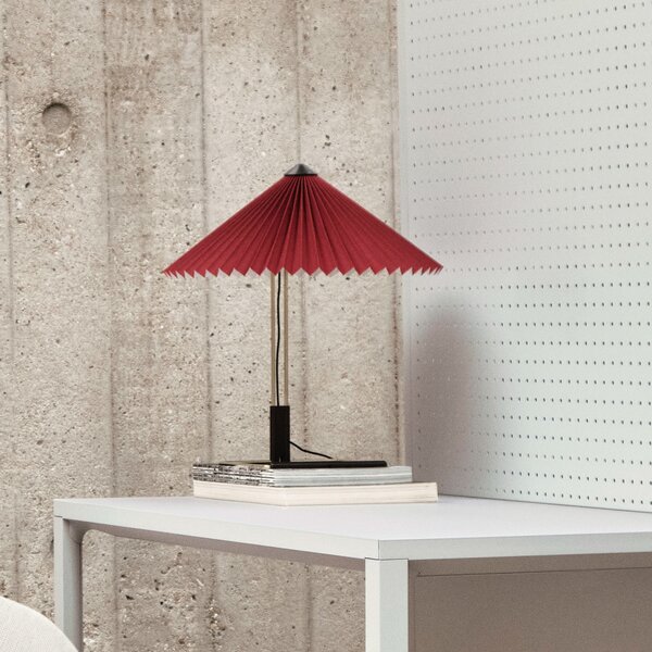 Asztali lámpa HAY, Matin 300, dimmable, Piros, Nappali, Fém, Dizájn
