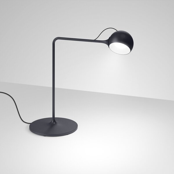 Asztali lámpa Artemide, Ixa, dimmable, Fekete, Nappali, Fém, Dizájn