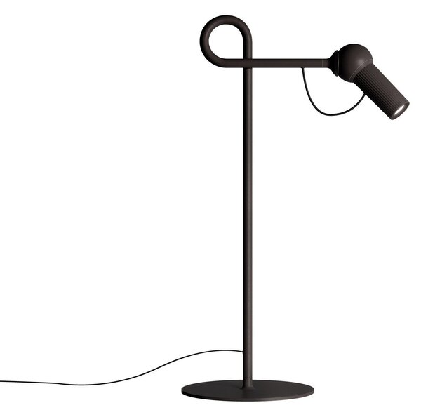 Asztali lámpa kdln, Bird, dimmable, Fekete, Nappali, Fém
