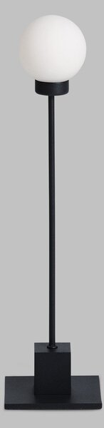 Asztali lámpa Northern, Snowball, dimmable, Fekete, Nappali, Üveg, Dizájn