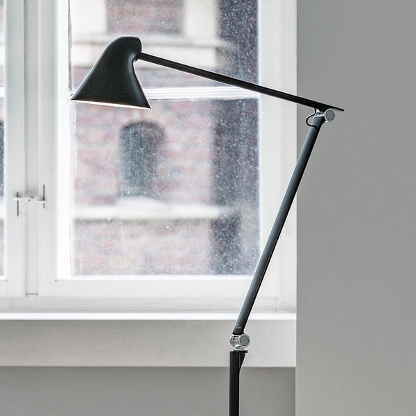 Állólámpa Louis Poulsen, NJP, dimmable, Fekete, Nappali, Fém, Dizájn