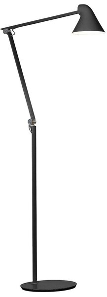 Állólámpa Louis Poulsen, NJP, dimmable, Fekete, Nappali, Fém, Dizájn