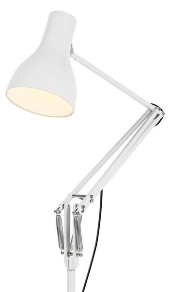 Állólámpa Anglepoise, Type 75, Fehér, Nappali, Fém, Indusztriális dizájn
