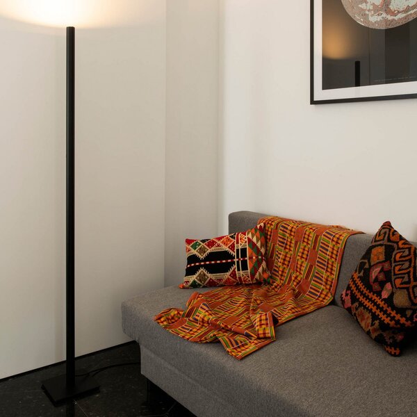 Állólámpa Artemide, Ilio Mini, dimmable, Fekete, Nappali, Fém, Dizájn
