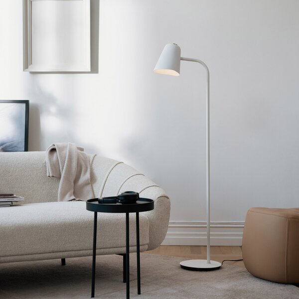 Állólámpa Northern, Me dim, dimmable, Fehér, Nappali, Fém, Dizájn