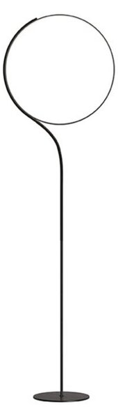 Állólámpa kdln, Poise, dimmable, Fekete, Nappali, Fém, Dizájn