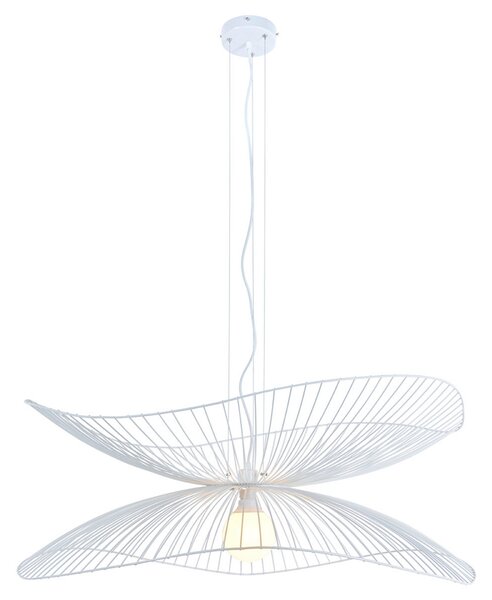 Függőlámpa Forestier, Libellule L, dimmable, Fehér, Nappali, Fém, Dizájn