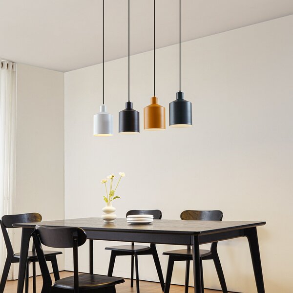 Függőlámpa Lindby, Tirane, dimmable, Többszínű, Nappali, Fém, Modern