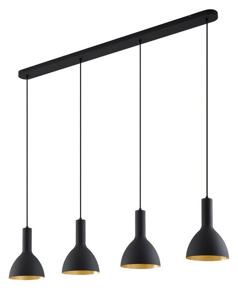 Függőlámpa Arcchio, Cosmina, dimmable, Fekete, Konyha, Fém, Modern