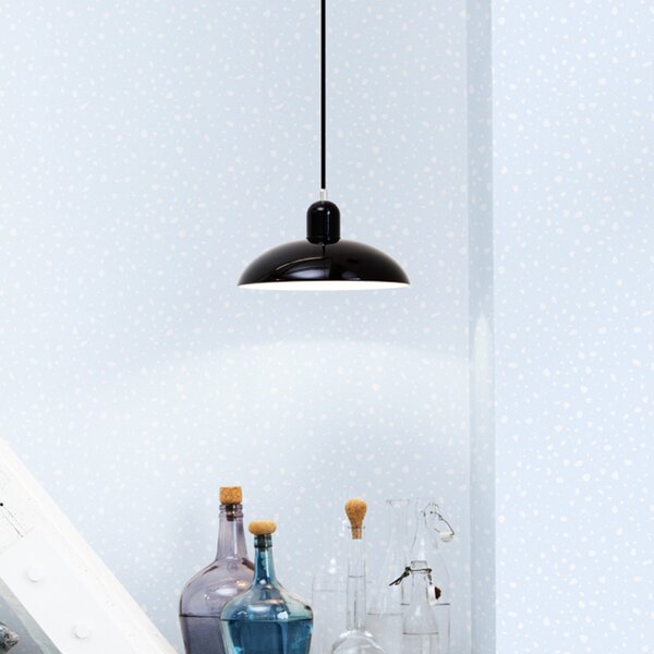 Függőlámpa FRITZ HANSEN, Kaiser Idell 6631-P, dimmable, Fekete, Nappali, Fém, Dizájn