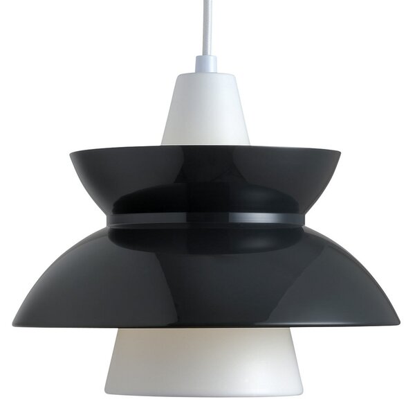 Függőlámpa Louis Poulsen, Doo-Wop, dimmable, Fekete, Nappali, Fém, Dizájn