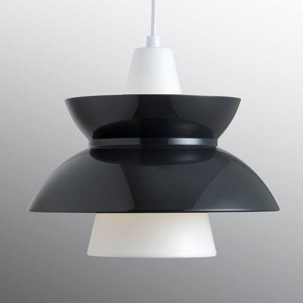 Függőlámpa Louis Poulsen, Doo-Wop, dimmable, Fekete, Nappali, Fém, Dizájn
