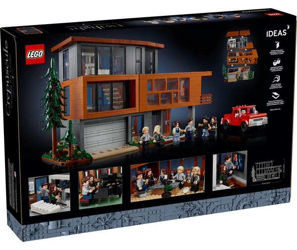 Drewlandia vitrin LEGO 21354 Ideas készlethez - Alkonyat - Cullen ház