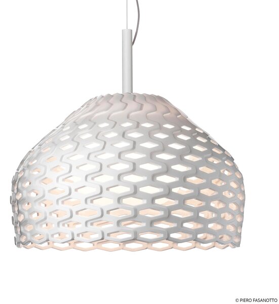Függőlámpa FLOS, Tatou, dimmable, Fehér, Nappali, Műanyag, Dizájn