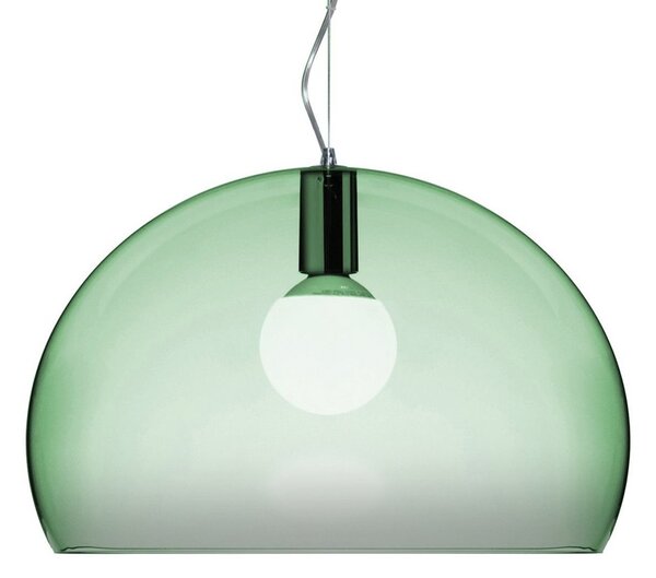Függőlámpa Kartell, FL/Y, dimmable, Zöld, Nappali, Műanyag, Dizájn