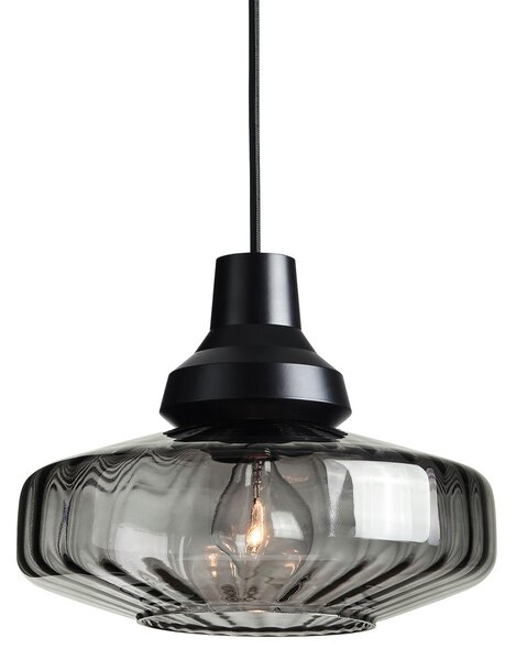 Függőlámpa DESIGN BY US, New Wave Optic, dimmable, Szürke, Nappali, Alumínium, Dizájn