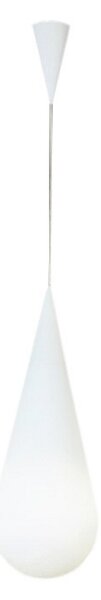 Függőlámpa Rotaliana, Goccia, dimmable, Fehér, Nappali, Üveg, Dizájn