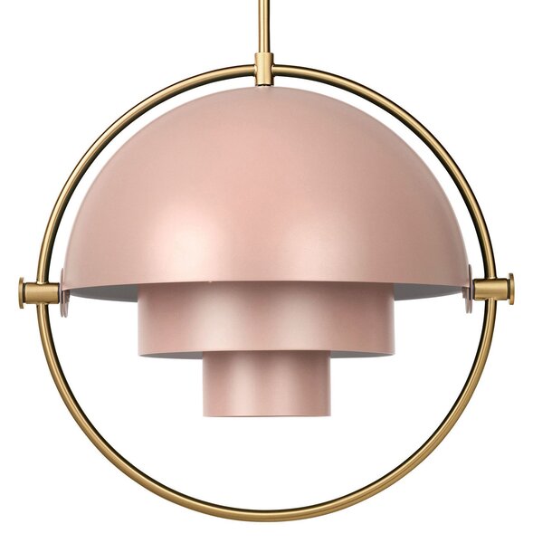 Függőlámpa GUBI, Multi-Lite, dimmable, Arany / Sárgaréz, Nappali, Fém, Dizájn