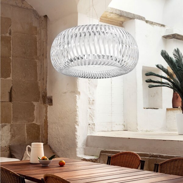Függőlámpa Slamp, Kalatos, dimmable, Átlátszó, Nappali, Műanyag, Dizájn