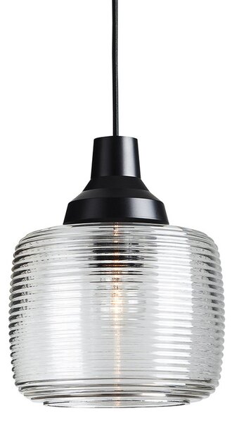Függőlámpa DESIGN BY US, New Wave Stripe, dimmable, Átlátszó, Nappali, Alumínium, Dizájn